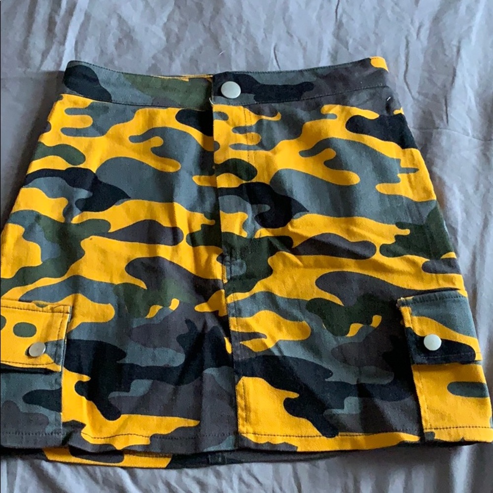 camouflage skirt